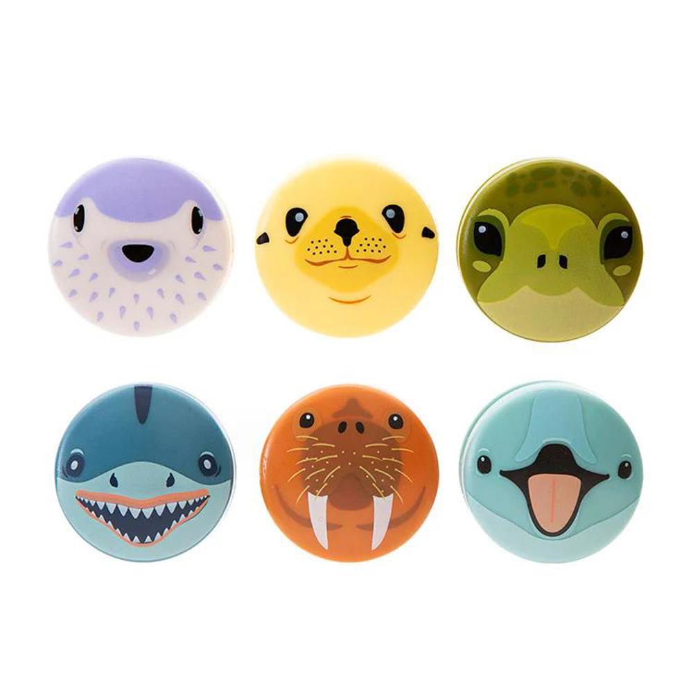 Kikkerland Sea Animals Bag Clips